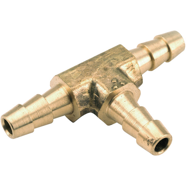 Anderson Metals 5/16 In. ID Brass Hose Barb Insert Tee