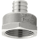 Plumbeez 3/4 In. x 1 In. FPT Stainless Steel PEX Adapter