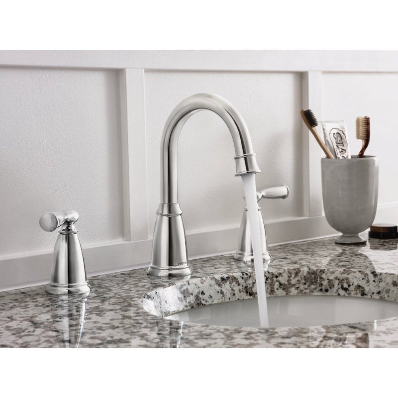 Moen Banbury 2-Handle Lever Widespread Bathroom Faucet, Chrome