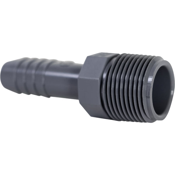 Boshart 3/4 In. MPT x 1/2 In. Insert Reducing Polypropylene Hose Adapter