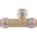 SharkBite 3/4 In. Push Fit Brass Slip Tee