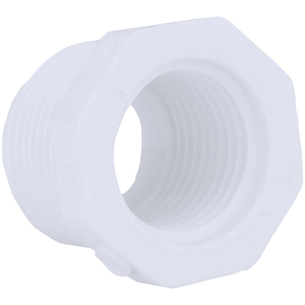 Charlotte Pipe 2 In. MPT x 1-1/4 In. FPT Schedule 40 PVC Bushing