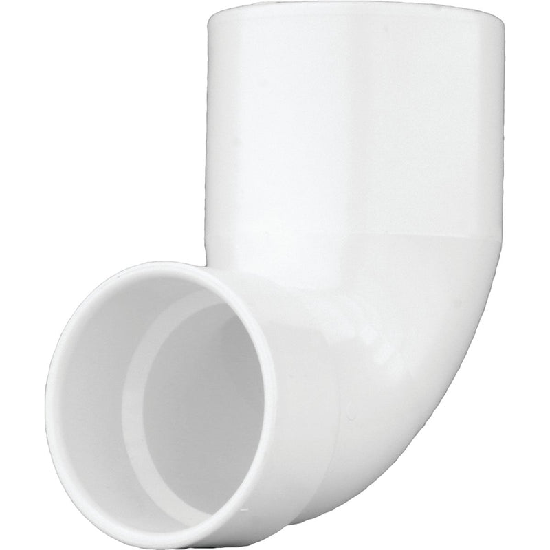 Charlotte Pipe 4 In. x 3 In. Schedule 40 90 Deg. Reducing Closet Bend DWV PVC Elbow (1/4 Bend)