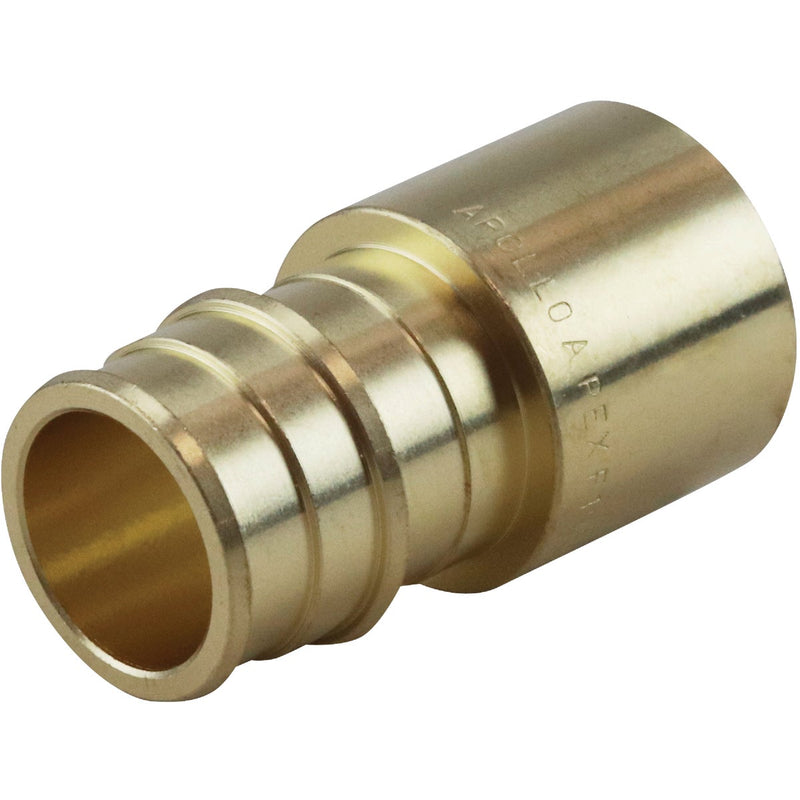 Apollo Retail 3/4 In. Barb x 3/4 In. Female Sweat Brass PEX-A Adapter