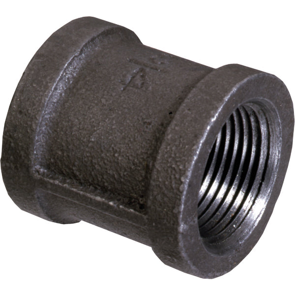 B&K 1/4 In. Malleable Black Iron Coupling