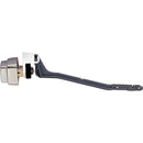 Fluidmaster Push Button Chrome Tank Lever with Plastic Arm