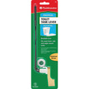 Fluidmaster Sure-Fit Basic Polished Brass Tank Lever with Plastic Arm