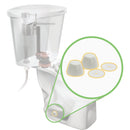 Fluidmaster White Plastic Snap-On Toilet Bolt Caps (2-Pack)