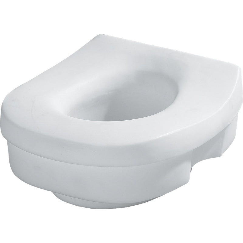 Moen Home Care Elevated Toilet Seat For Round Or Elongated Bowl, Glacier