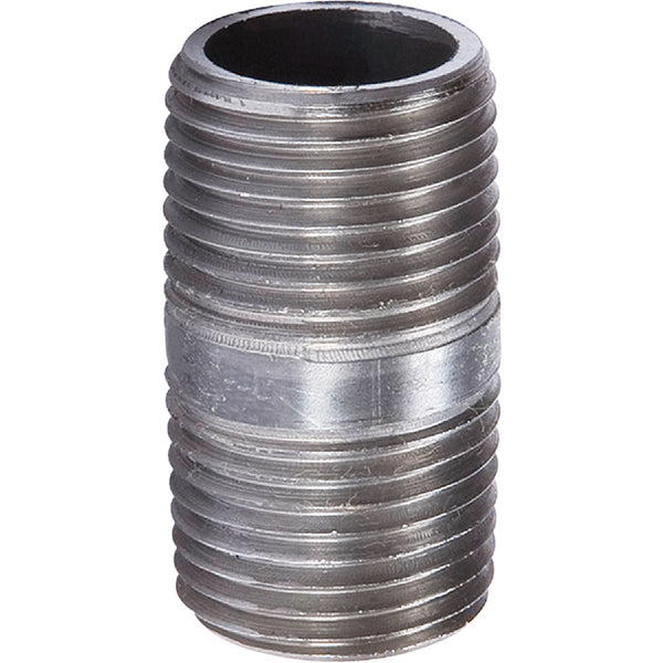 Southland 1-1/2 In. x Close Welded Steel Galvanized Nipple