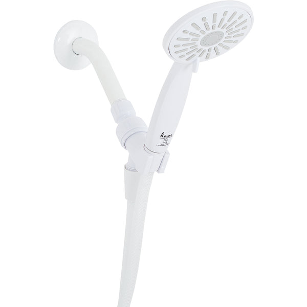 Home Impressions 3-Spray 1.8 GPM Handheld Shower Head, White