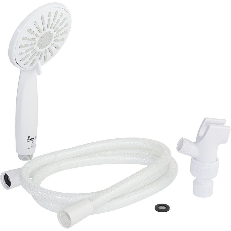 Home Impressions 3-Spray 1.8 GPM Handheld Shower Head, White