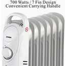 Optimus 700W 120V Mini Oil Filled Radiator Heater