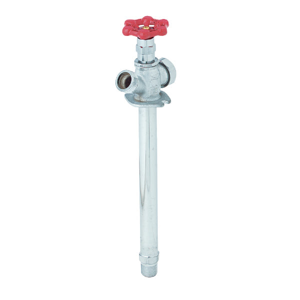 ProLine 1/2 In. SWT x 1/2 In. MIP x 8 In. Anti-Siphon Frost Free Wall Hydrant
