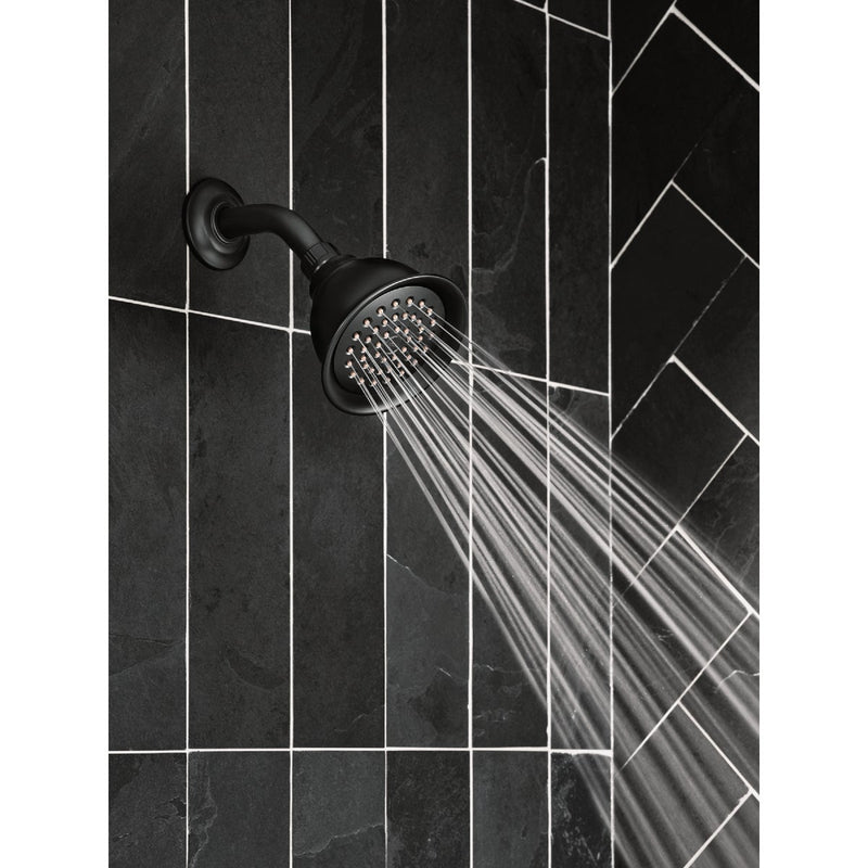 Moen Banbury Posi-Temp 1-Handle Lever Tub and Shower Faucet, Matte Black