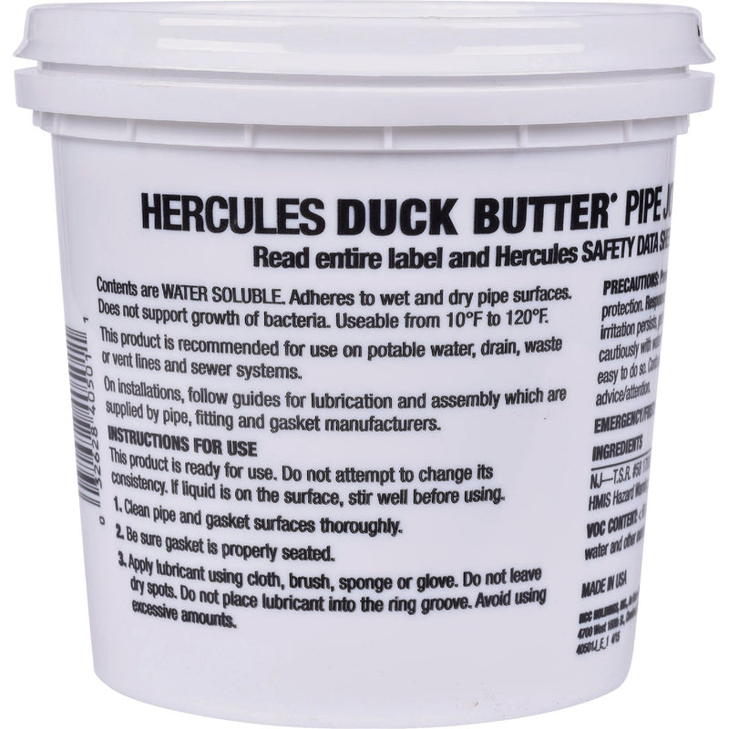 Oatey Hercules Duck Butter 23 Oz. Pipe Joint Lubricant