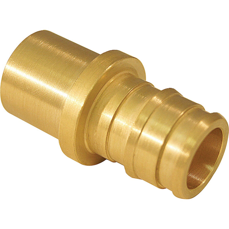 Apollo Retail 1/2 In. Barb x 1/2 In. Male Sweat Brass PEX-A Adapter