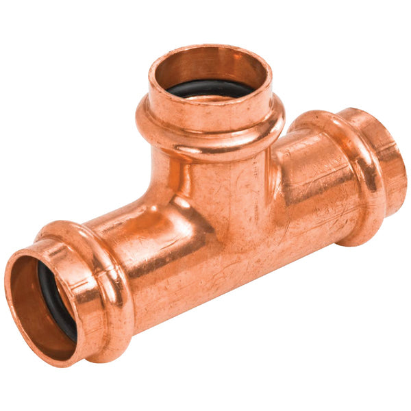 NIBCO 1/2 In. x 1/2 In. x 1/2 In. PxPxP Press Copper Tee