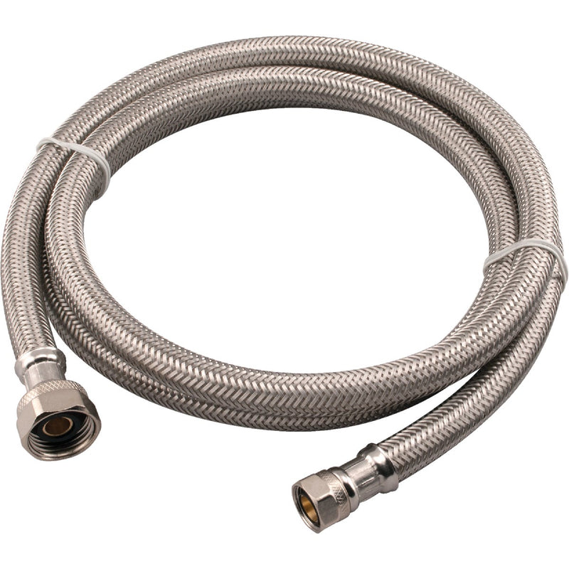 ProLine 3/8 In. C X 1/2 In. F X 60 In. L. Braided Stainless Steel Faucet Supply Line