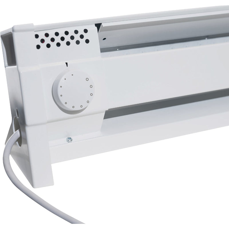 Cadet 49 In. 1500W 120V Portable Electric Baseboard Heater, White