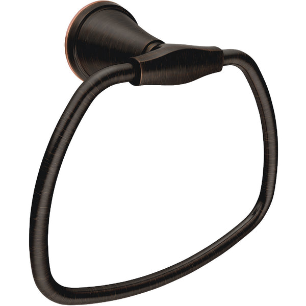 Moen Tiffin Towel Ring, Mediterranean Bronze