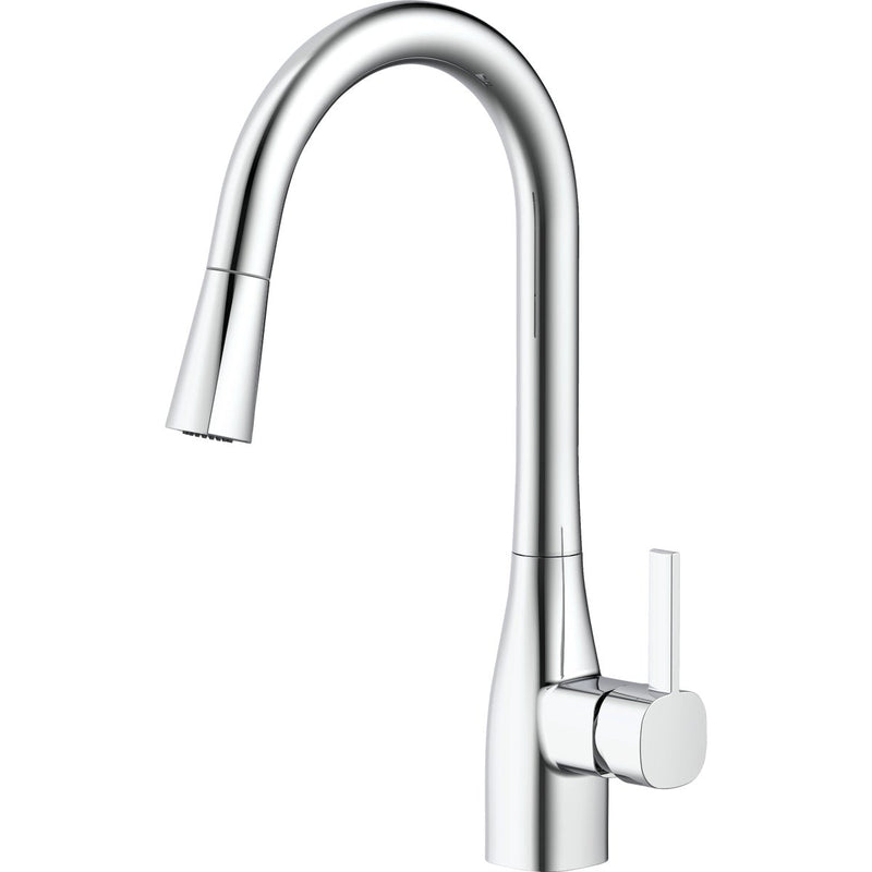 Home Impressions 1-Handle Pull-Down Kitchen Faucet, Chrome