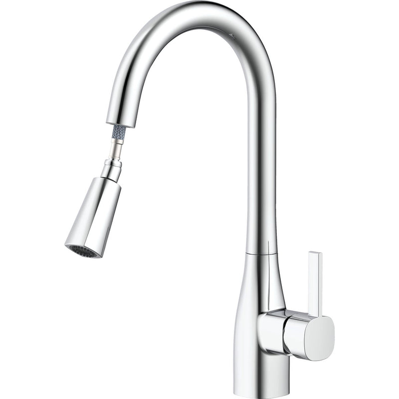 Home Impressions 1-Handle Pull-Down Kitchen Faucet, Chrome