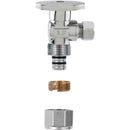 Plumb Pak No Crimp 1/2 In. x 3/8 In. Quarter Turn PEX Angle Valve