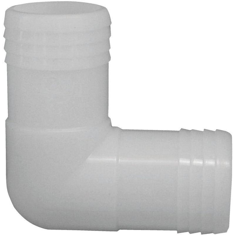 Boshart 1-1/2 In. Barb 90 Deg. Nylon Elbow (1/4 Bend)