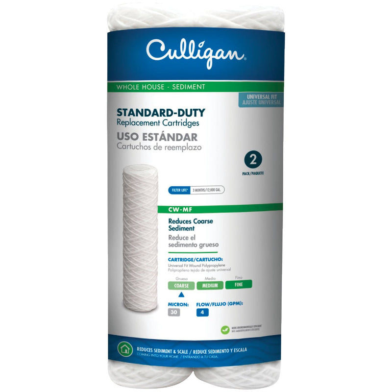 Culligan CW-MF Whole House Water Filter Cartridge, (2-Pack)