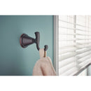 Moen Tiffin Single Robe Hook, Mediterranean Bronze