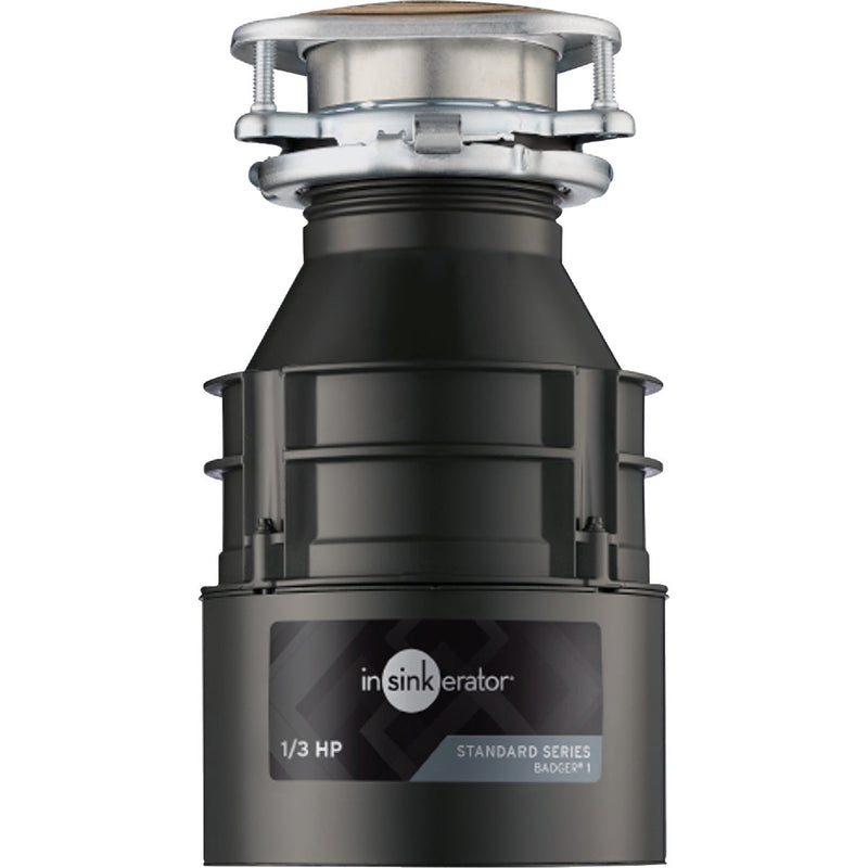 Insinkerator Badger 1/3 HP Garbage Disposer, 1 Year Warranty