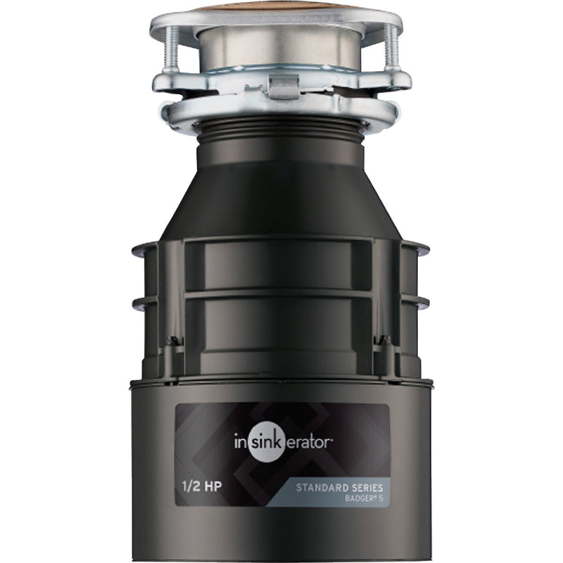 Insinkerator Badger 1/2 HP Garbage Disposer, 3 Year Warranty