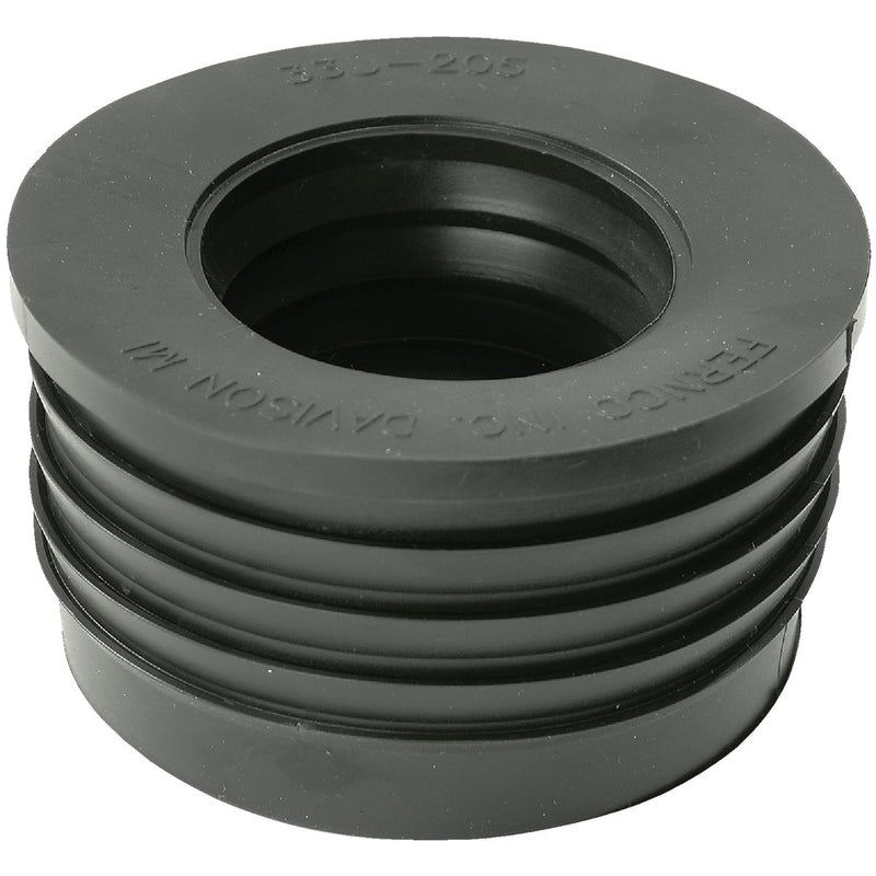 Fernco DWV 3 In. x 2 In. Sewer and Drain PVC Iron Pipe Hub Adapter