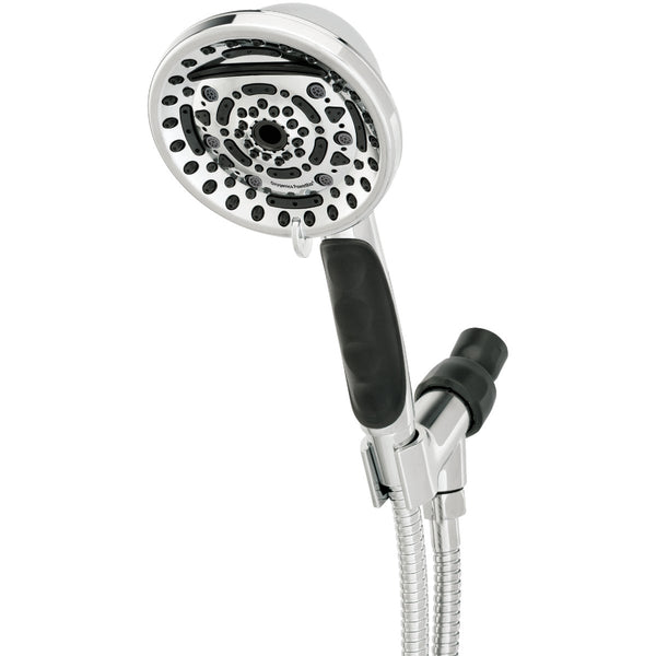 Oxygenics PowerMax 9-Spray 1.8 GPM Hand Held Shower Head, Chrome