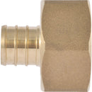 SharkBite 3/4 In. Barb x 1 In. NPSM Brass PEX Swivel Adapter