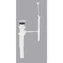 Do it Best 1-1/4 In. Chrome-Plated/Plastic Flexible Pop-Up Assembly