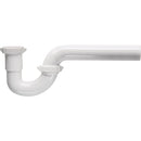Do it Best 1-1/2 In. to 1-1/4 In. White Plastic P-Trap with Reducer Washer