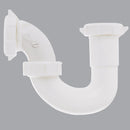 Do it Best 1-1/2 In. White Polypropylene Sink Trap with Reducer Washer
