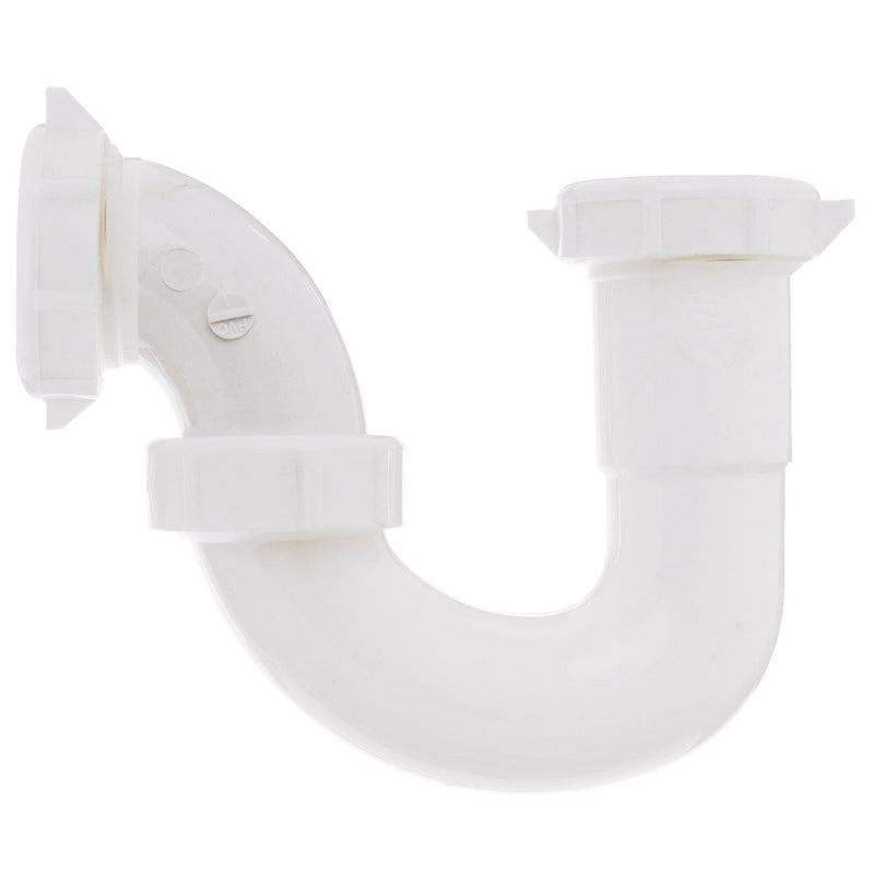 Do it Best 1-1/2 In. White Polypropylene Sink Trap with Reducer Washer