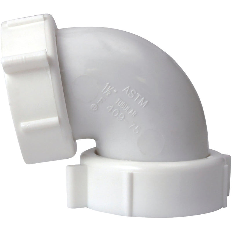 Do it Best 1-1/2 In. White Polypropylene 90 Degree Outlet Elbow