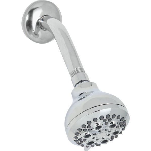 Home Impressions 5-Spray 1.8 GPM Fixed Shower Head, Chrome