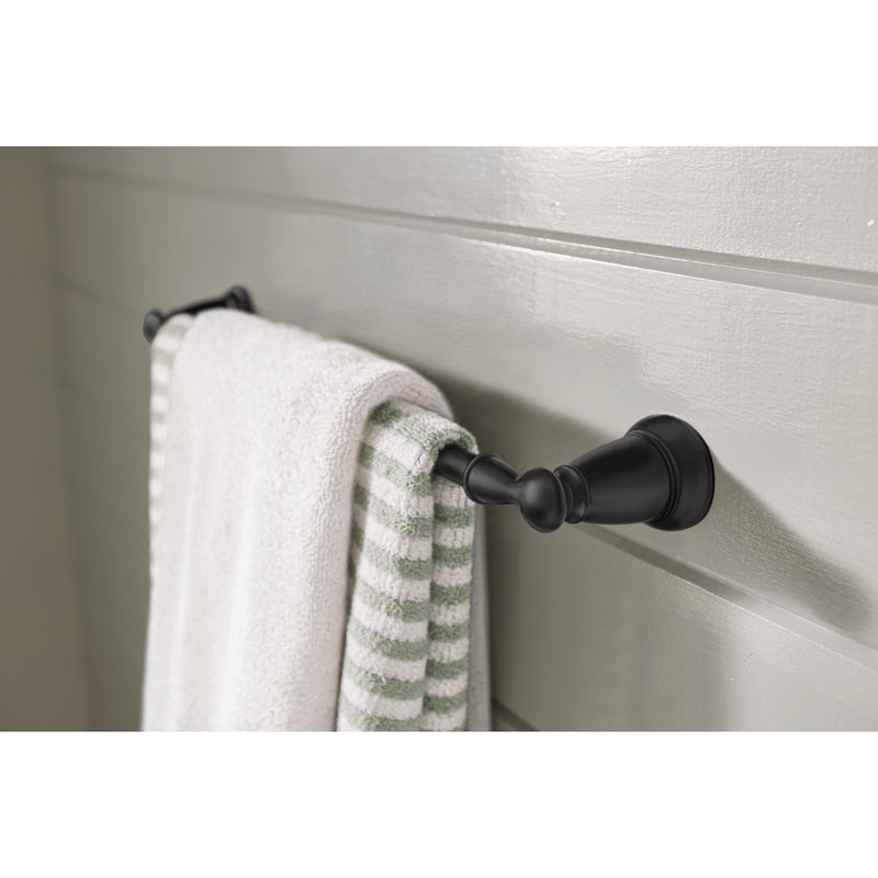 Moen Banbury 24 In. Towel Bar, Matte Black