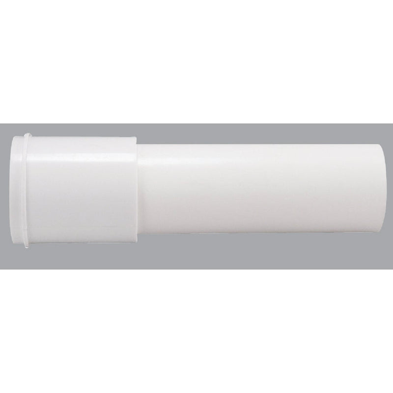Do it Best 1-1/2 In. x 6 In. White Plastic Extension Tube