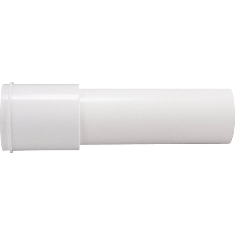 Do it Best 1-1/2 In. x 6 In. White Plastic Extension Tube