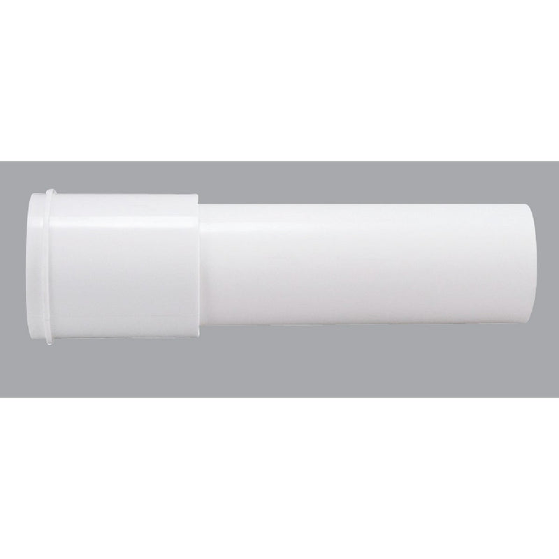 Do it Best 1-1/2 In. x 12 In. White Plastic Extension Tube
