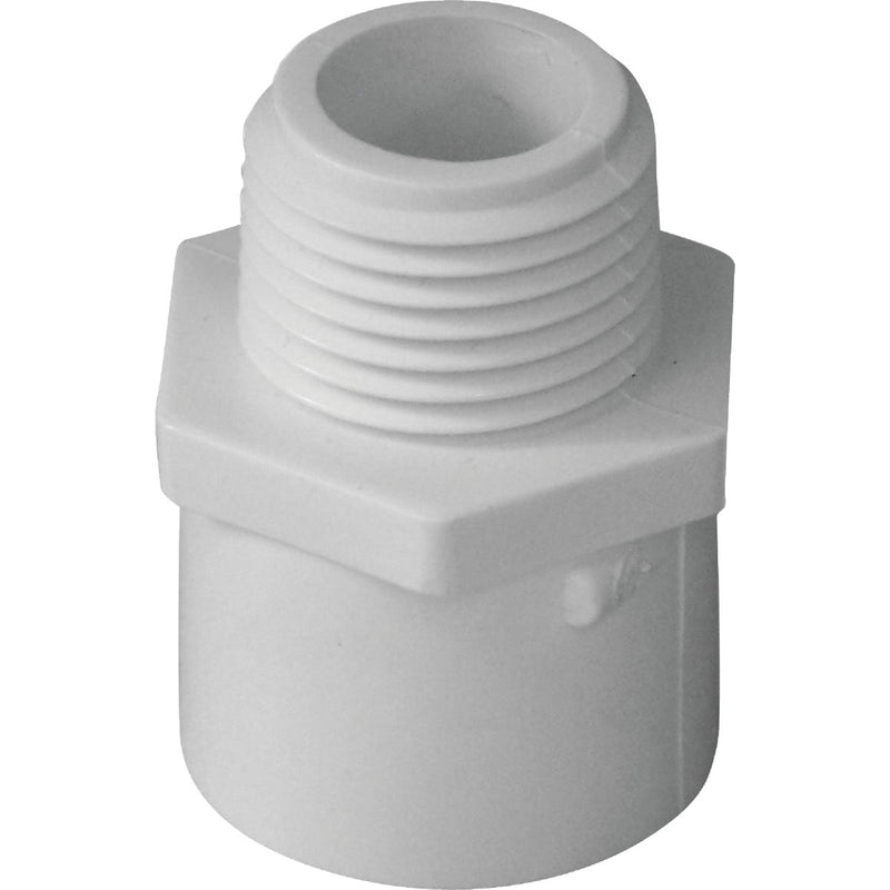 Charlotte Pipe 2 In. x 1-1/2 In. Schedule 40 Male PVC Adapter