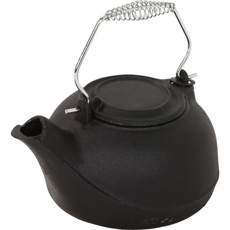 Home Impressions 3 Qt. Cast-Iron Black Decorative Steamer