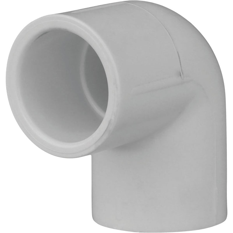 Charlotte Pipe 1/2 In. Slip x Slip Schedule 40 90 Deg. PVC Elbow (1/4 Bend) (10-Pack)