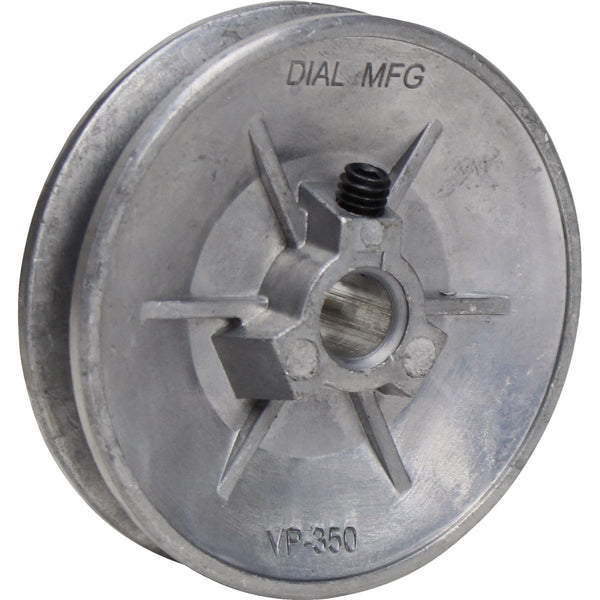 Dial 3-3/4 In. x 1/2 In. Variable Evaporative Cooler Motor Pulley